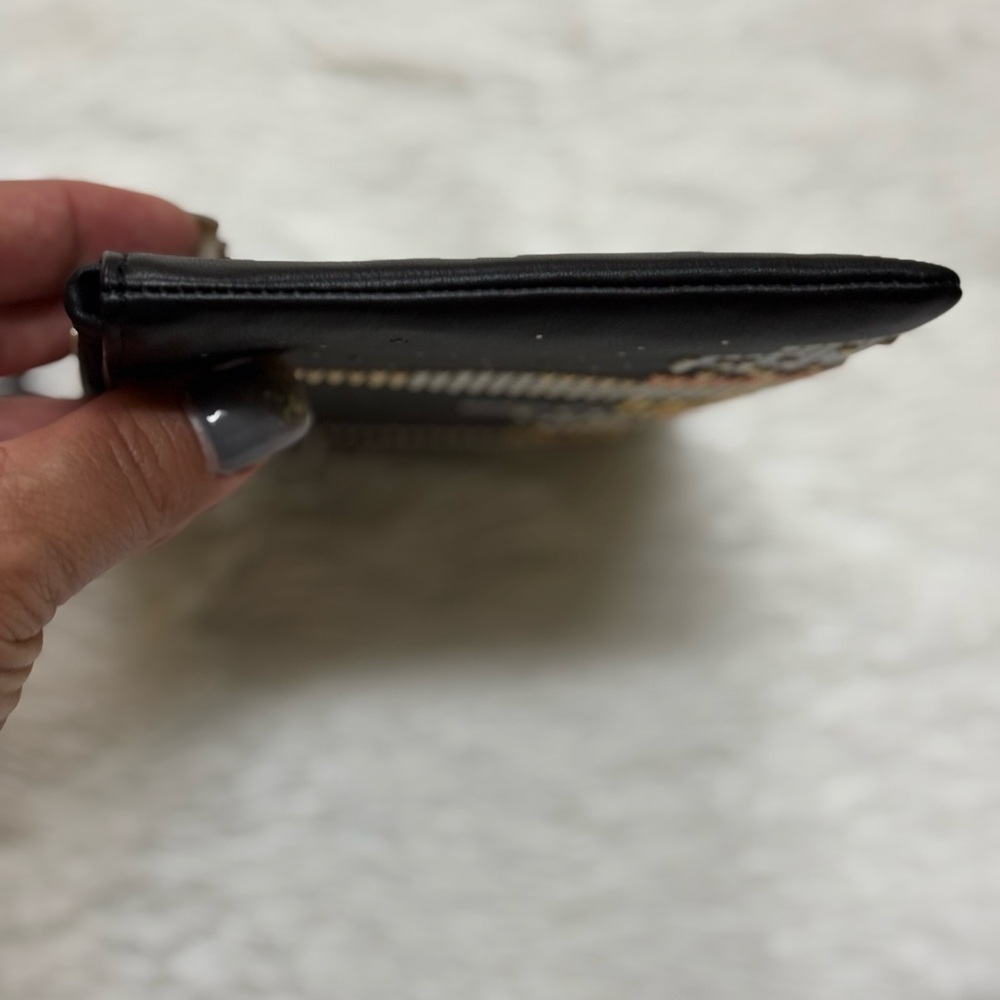 Kate Spade Black and Gold Skyline Wristlet - Picture 5 of 12